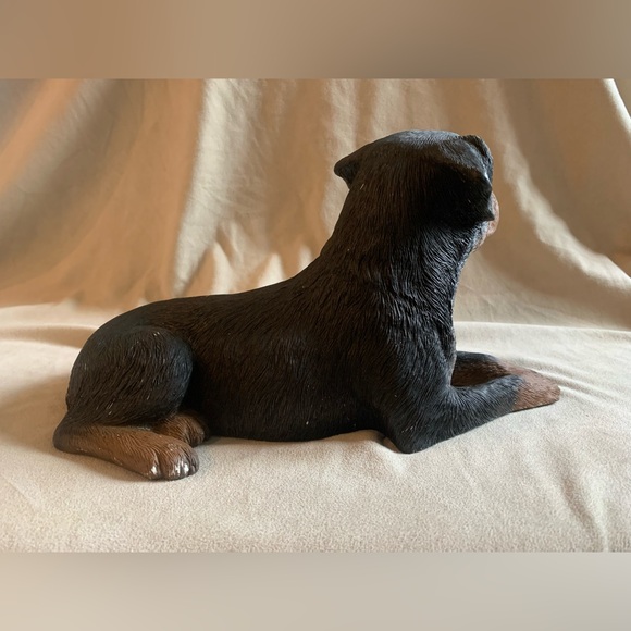 Vtg '86 Sandicast ROTTWEILER #193 Sculpture - Picture 13 of 16